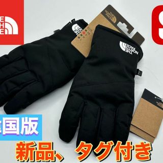 ザノースフェイス(THE NORTH FACE)の新品☆韓国ノースフェイスドライベントテック グローブS ブラックNJ3SN57A(手袋)