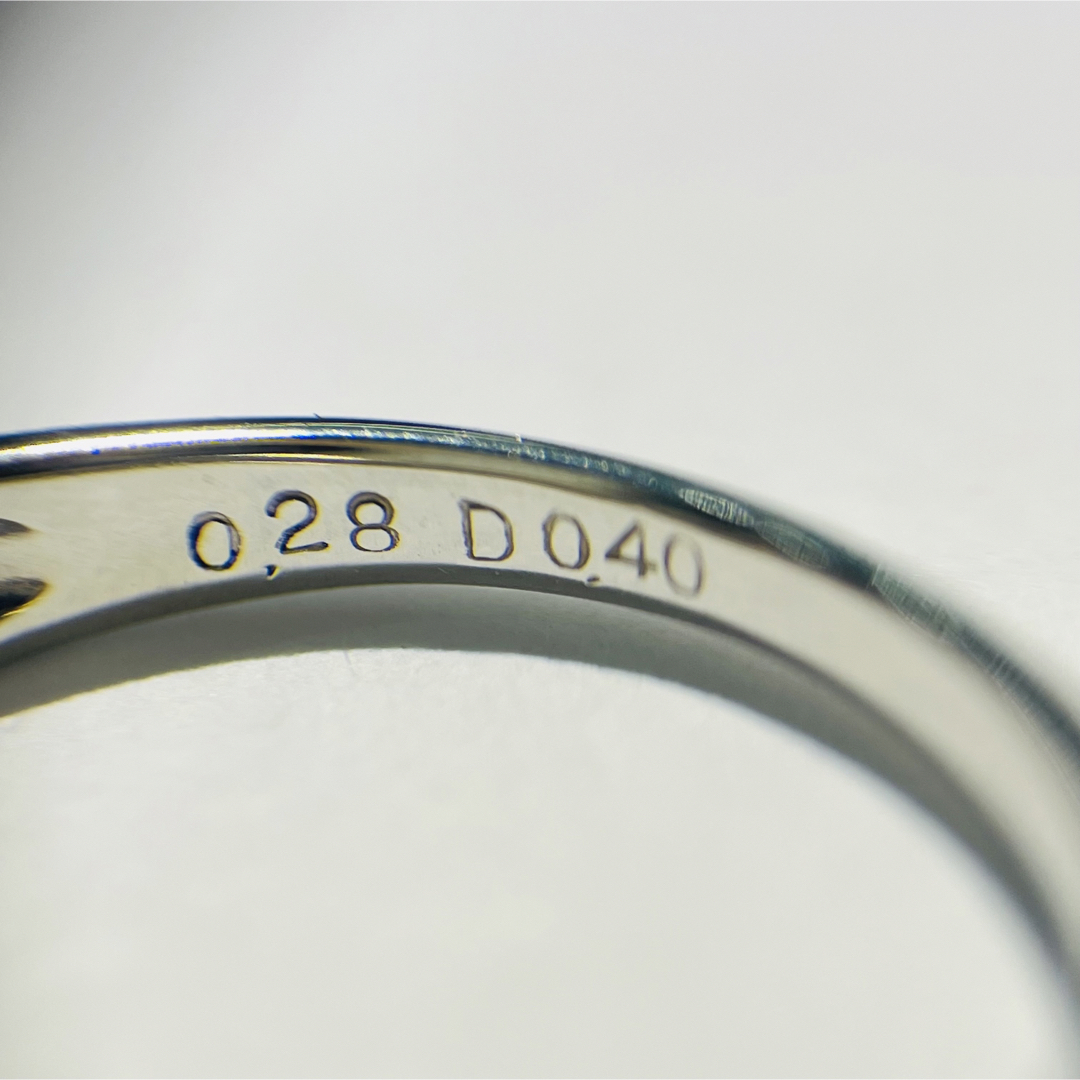 アレキサンド　ダイヤ　pt900  リング レディースのアクセサリー(リング(指輪))の商品写真
