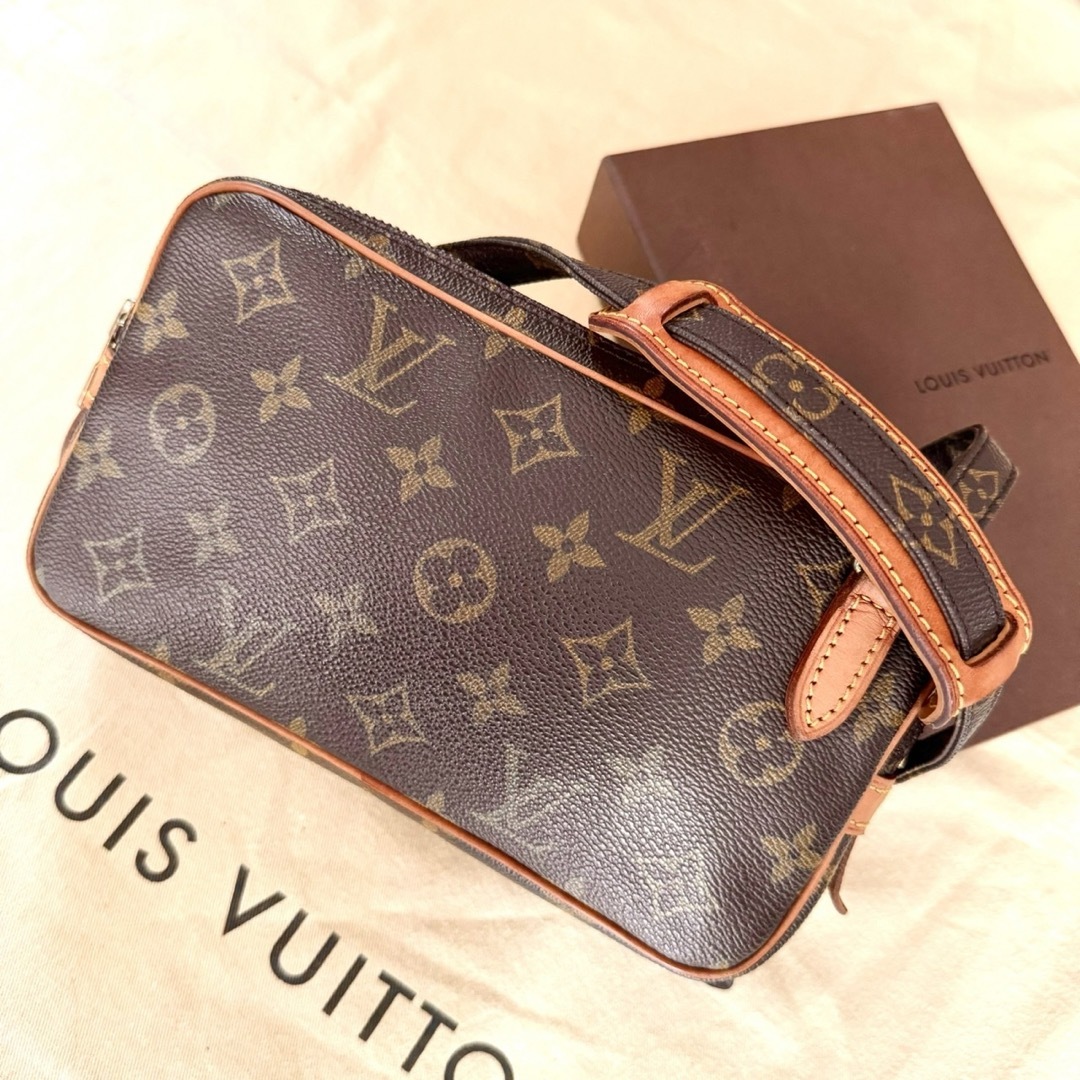 美品【LOUIS VUITTON】マルリーバンドリエール ショルダーバッグ