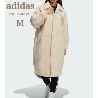 adidas アディダス 上品白コート　フリル