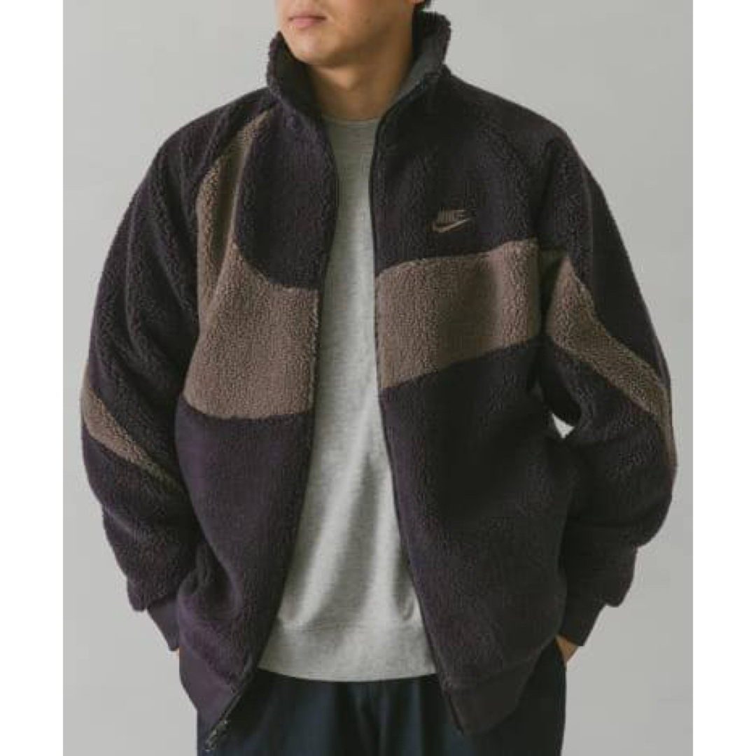 NIKE - XL 新品 ナイキ ボアジャケット リバーシブル スウッシュ ...