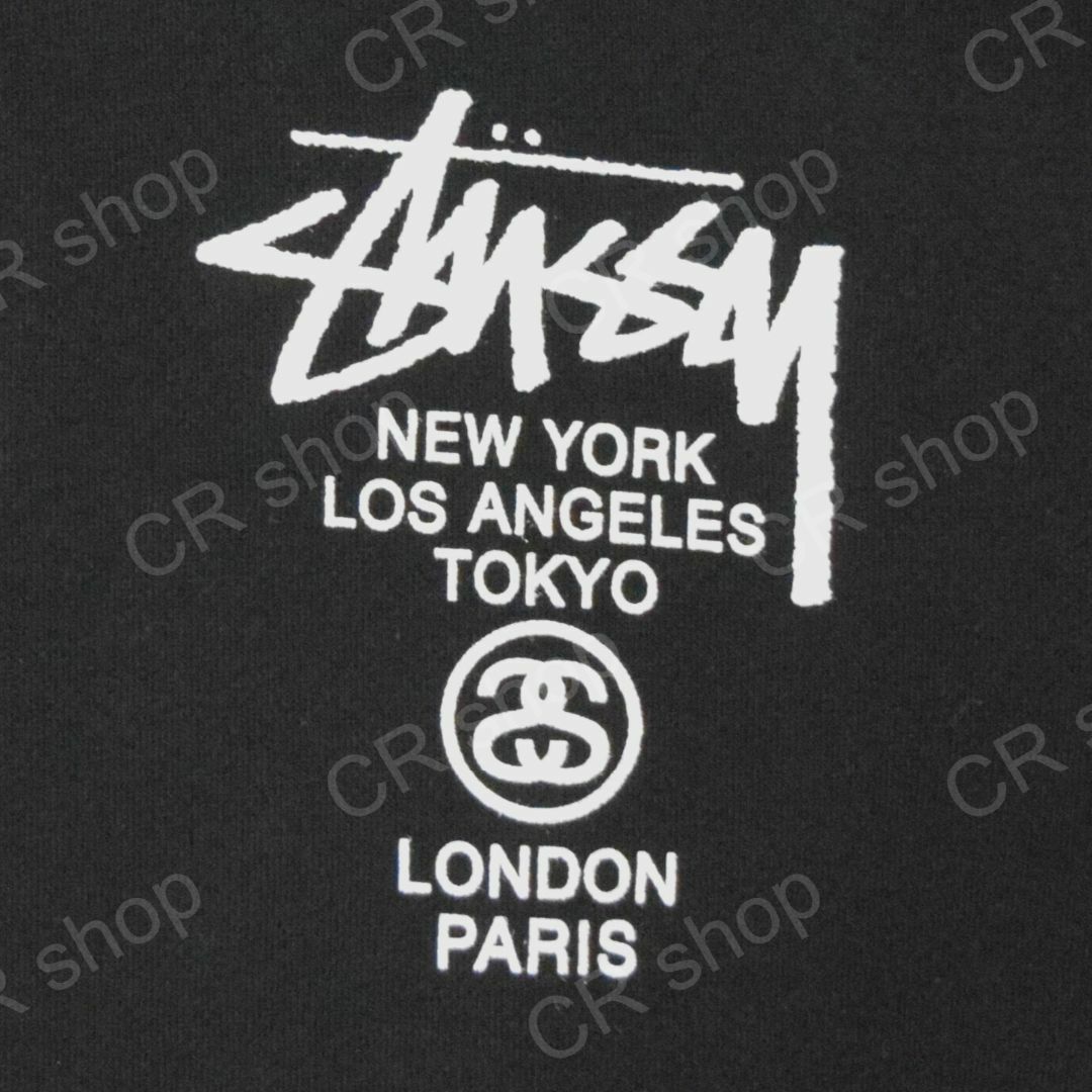 STUSSY - 【ステューシー】正規・新品タグ ワールドツアー ブラック M ...