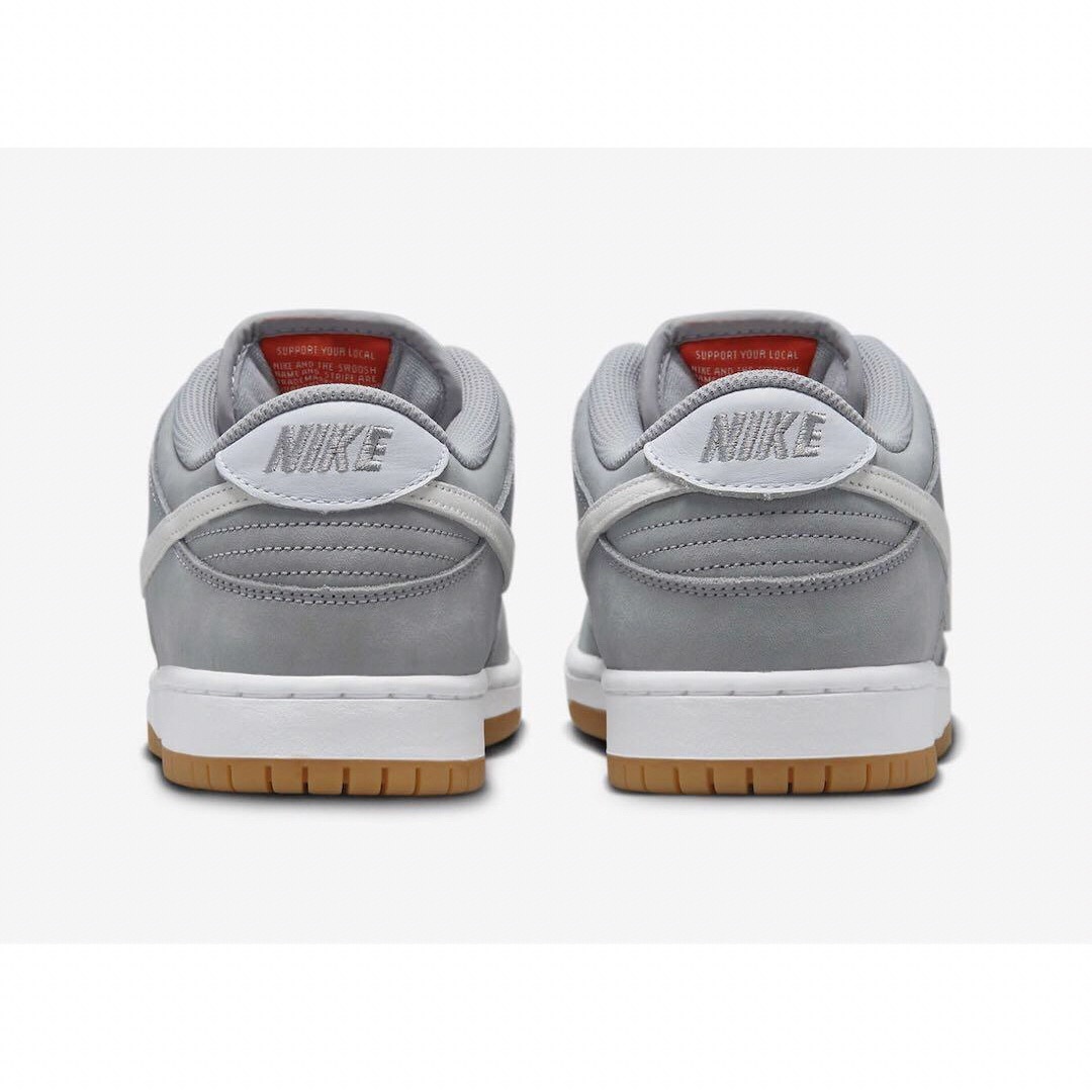 Nike SB Dunk Low Pro ISO Grey Gum グレーガム