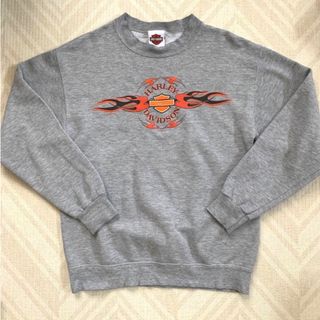 Harley Davidson - ハーレーダビッドソン USA製 ロゴプリント 長袖