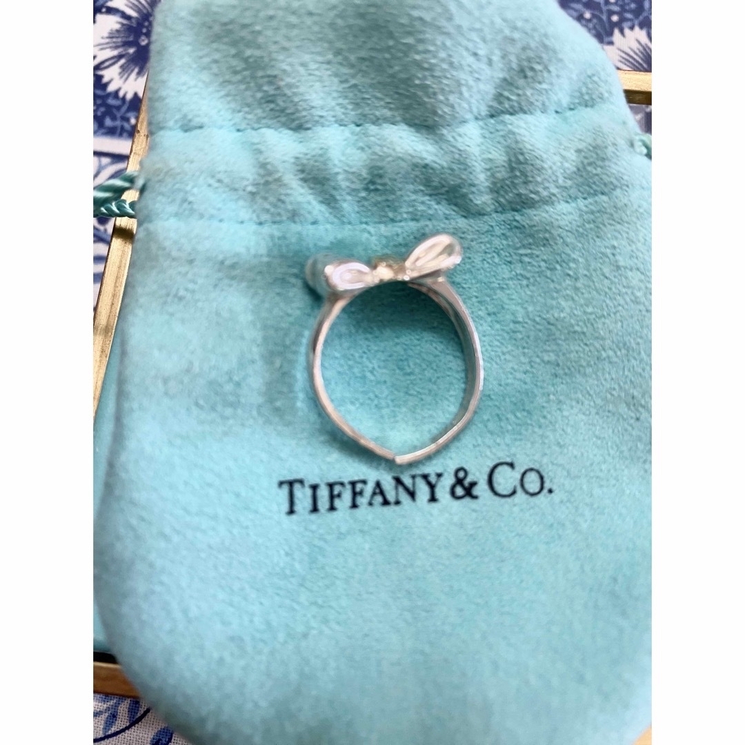 Tiffany & Co.(ティファニー)のTIFFANY&Co.(ティファニー) リボン リング 指輪 レディースのアクセサリー(リング(指輪))の商品写真