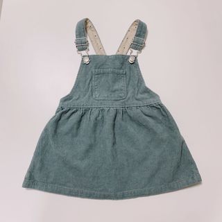 ザラキッズ(ZARA KIDS)のZARA ザラベビー　 コーデュロイ ジャンパースカート　サロペット ワンピース(ワンピース)