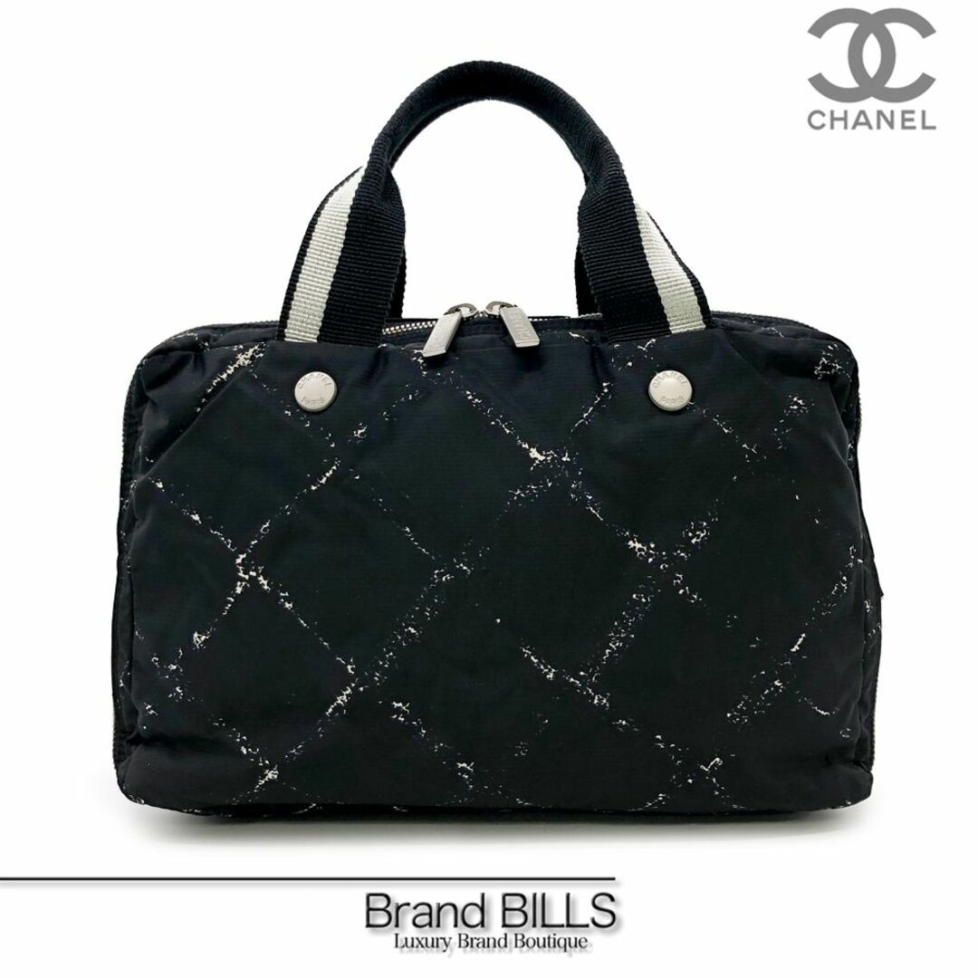 CHANEL - 美品 シャネル 旧トラベルライン ミニボストンバッグ