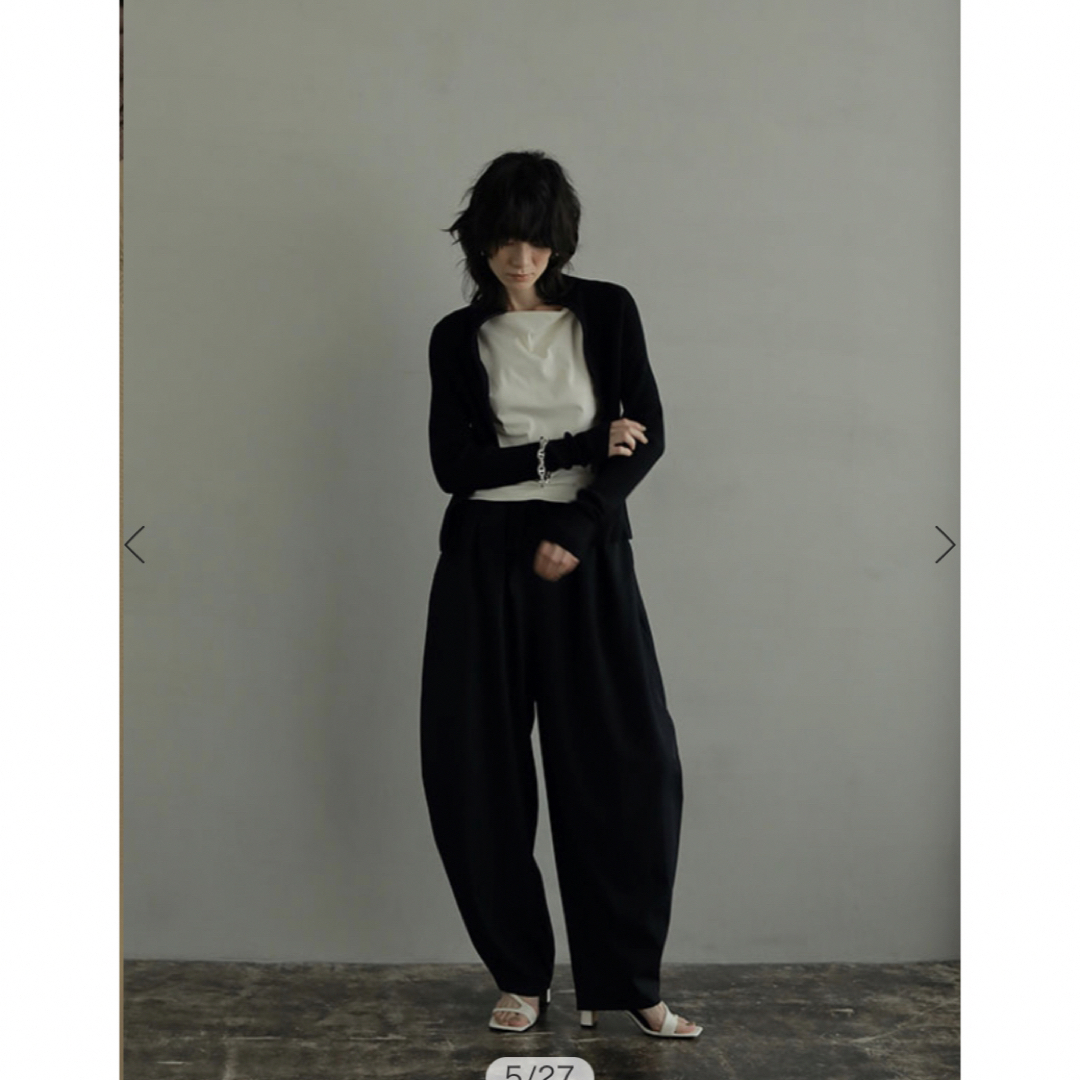 ETRE TOKYO - 新品未使用 ETRE TOKYO キャバルリーツイルワイドパンツ