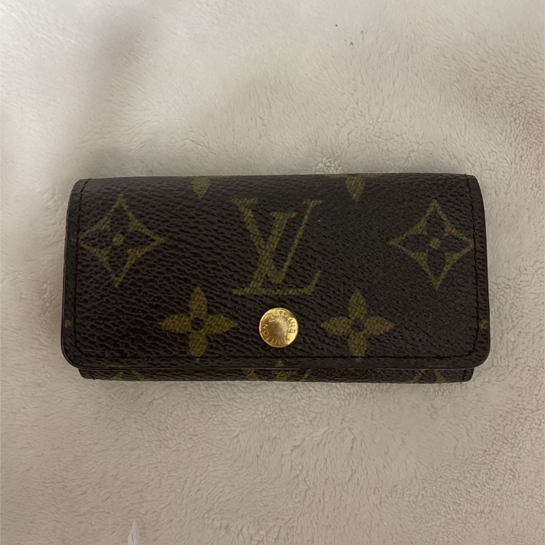 LOUIS VUITTON(ルイヴィトン)のLOUIS VUITTON 美品　モノグラムミニ 　キーケース レディースのファッション小物(キーケース)の商品写真