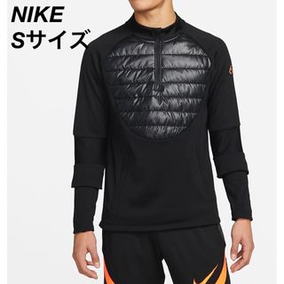 ナイキ(NIKE)のS 新品 NIKE ナイキ ドリルトップ サーマ アカデミー サッカーウェア 黒(ウェア)