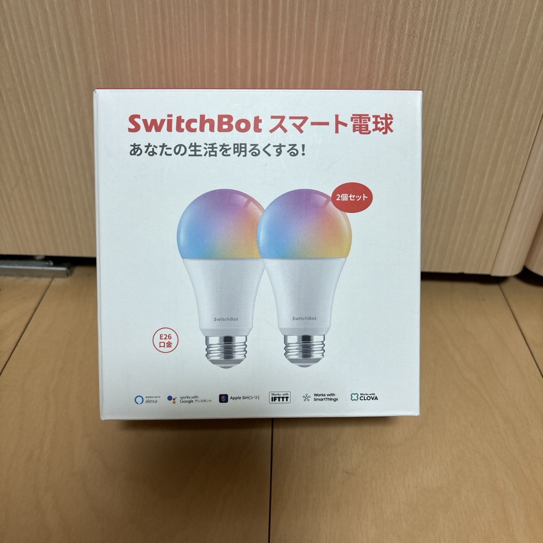 Switch bot スマート電球　2個 インテリア/住まい/日用品のライト/照明/LED(蛍光灯/電球)の商品写真