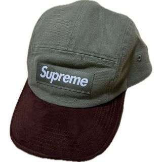 シュプリーム(Supreme)のSupreme Suede Visor Camp Cap Light Olive(キャップ)