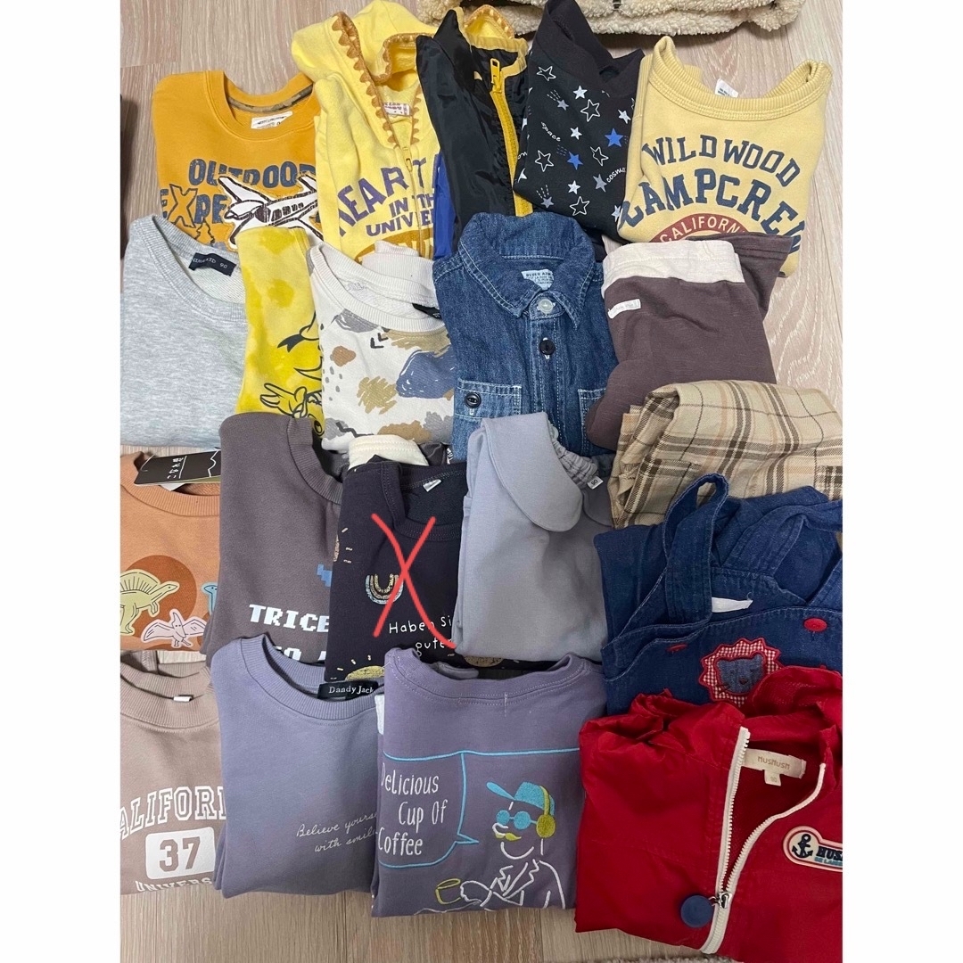 BREEZE - サイズ90 男の子長袖セット 20着まとめ売りの通販 by dean ...