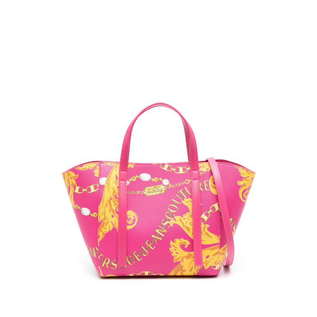 VERSACE JEANS COUTURE ハンドバッグ ピンク VERSACE JEANS COUTURE ハンドバッグ ピンク