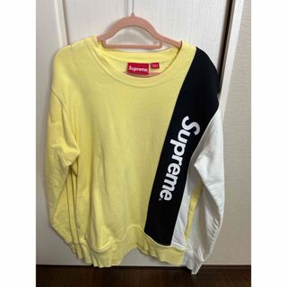 シュプリーム(Supreme)のsupreme Panelled Crewneck Sサイズ　スウェット　BOX(スウェット)