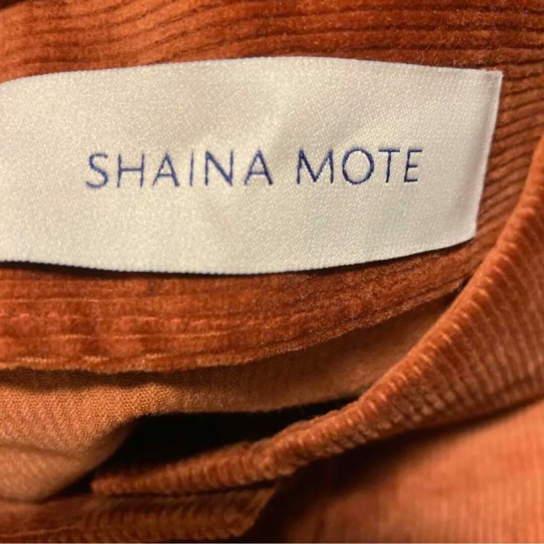 【SHAINA MOTE】　ロングスカート　コーディロイ　ブラウン　アメリカ製 レディースのスカート(ロングスカート)の商品写真