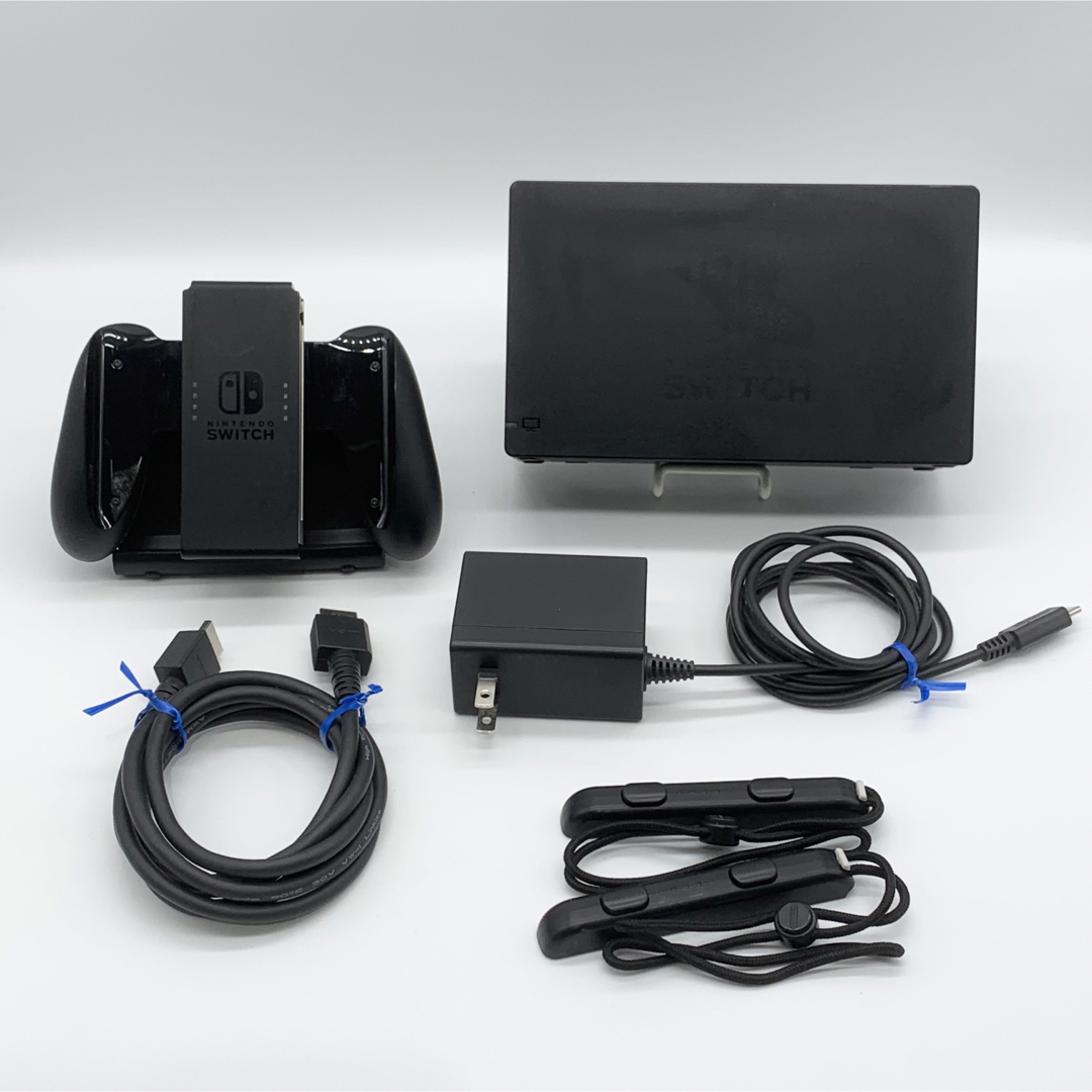 【動作品】Nintendo Switch 本体 新型 拡張バッテリー 付属品完備