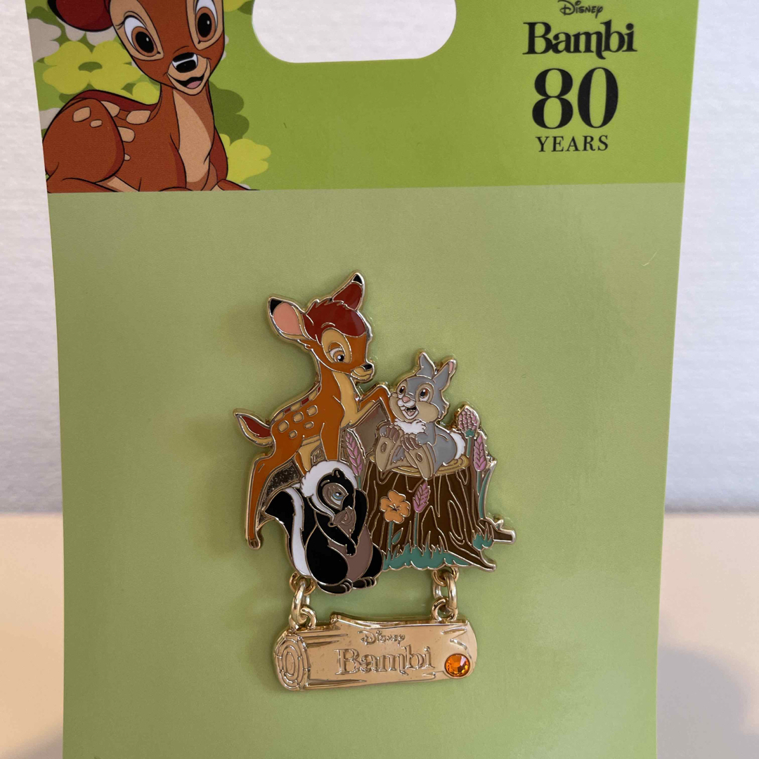 Disney - ディズニー バンビ 80周年 ピンバッジ【新品未使用 Disney - ディズニー バンビ 80周年 ピンバッジ【新品未使用