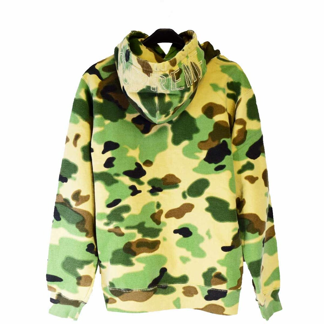 【新品】20SS Supreme シュプリーム　Overdyed Hooded Sweatshirt オーバーダイド フーディー パーカー Camo 迷彩 Mサイズ 【送料無料】【代引き手数料無料】32330501