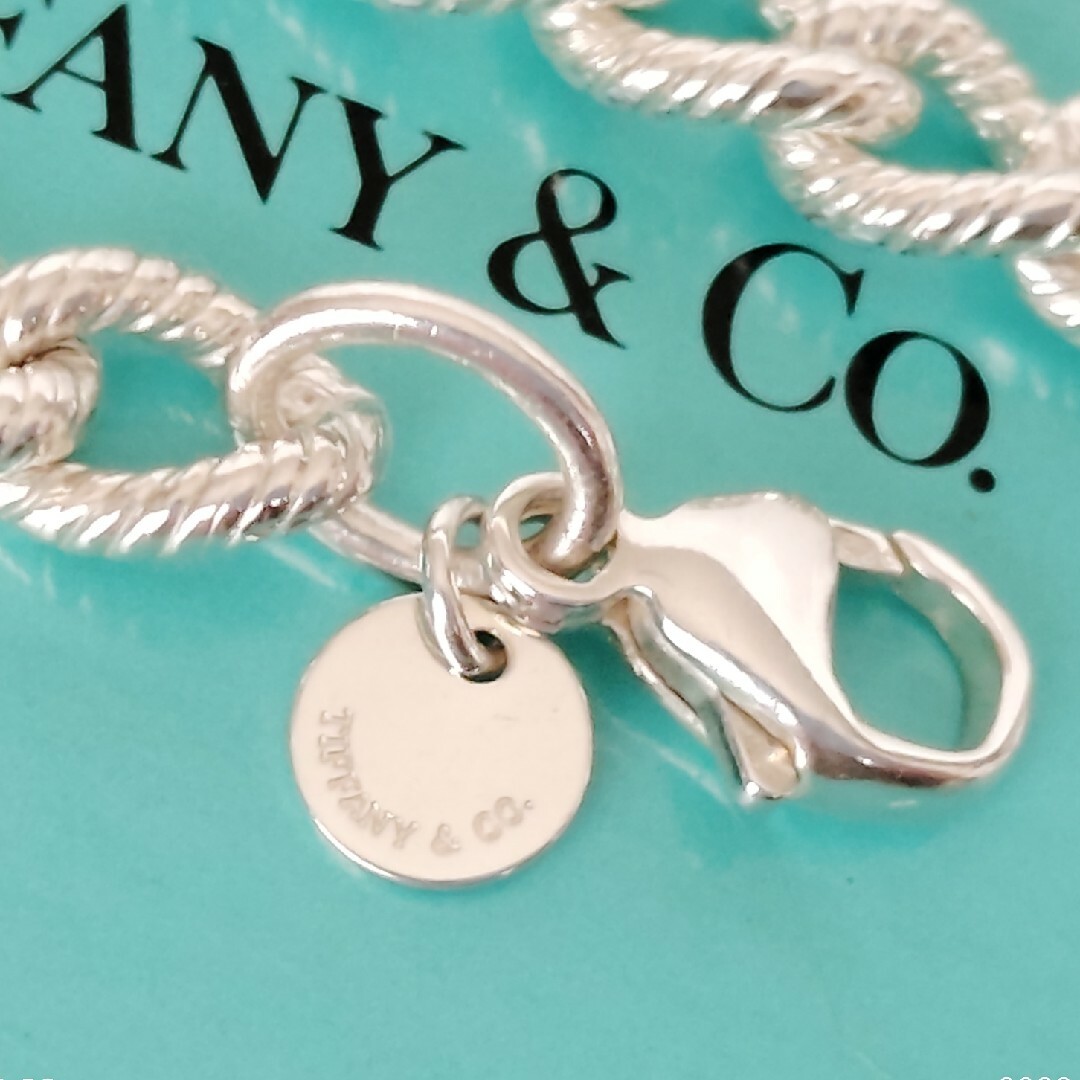 ティファニー Tiffany & Co. ネックレス オーバル キー ツイスト K18YG