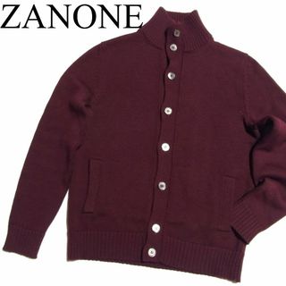 【美品】現行 ZANONE ザノーネ CHIOTO カーディガン ネイビー 44