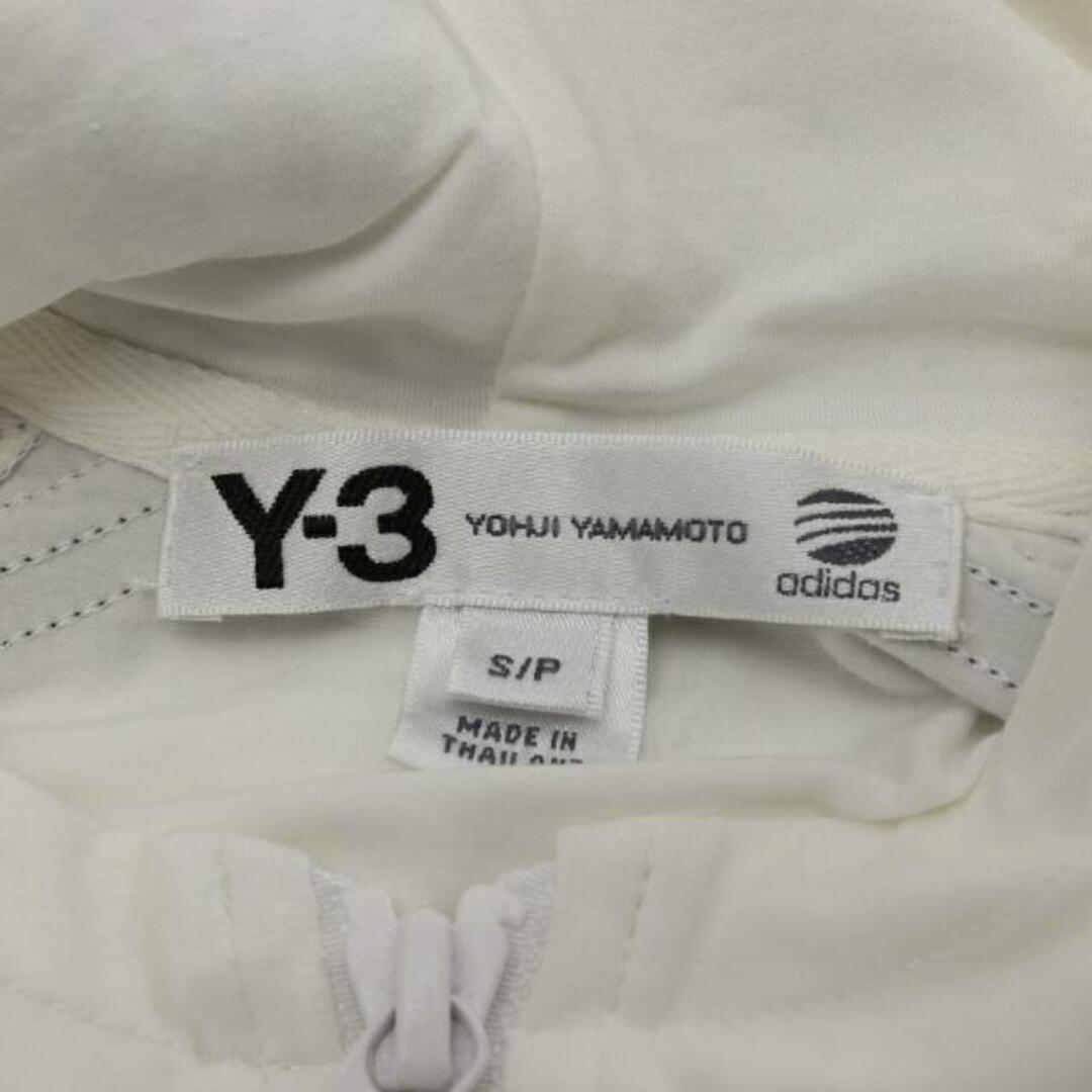 Y-3(ワイスリー)の ジップアップパーカー コットン ホワイト ブラック レディースのトップス(パーカー)の商品写真