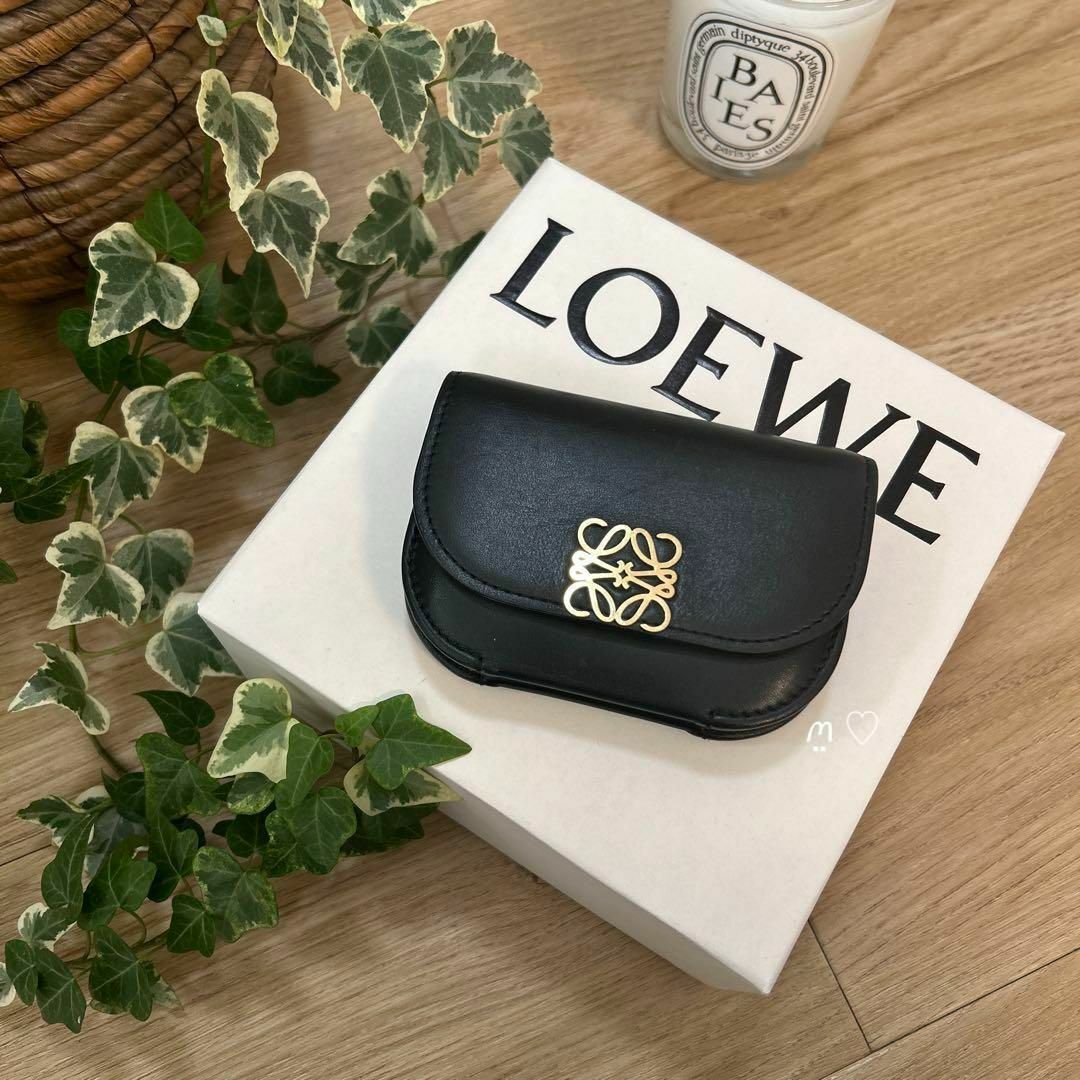 LOEWEロエベ　アナグラム　ミニ財布　カードケース　コインケース