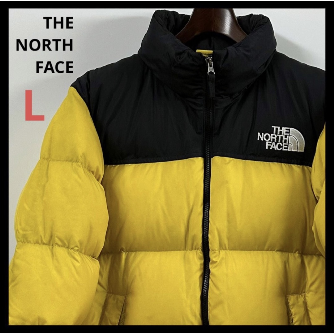 包装無料 THE NORTH FACE ノースフェイス ヌプシ ダウンジャケット 黄