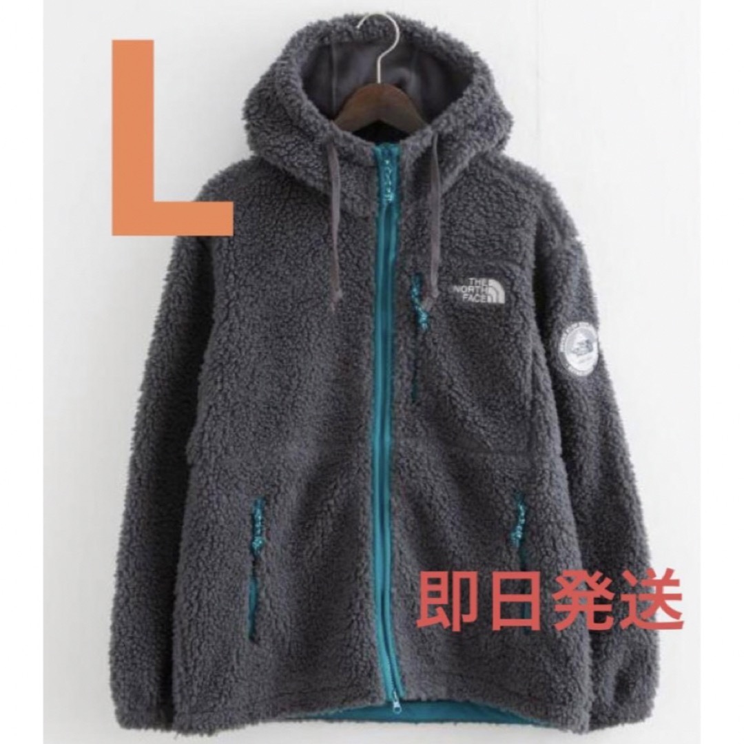 新品タグ付ノースフェイス PLAY GREEN FLEECE HOODIE