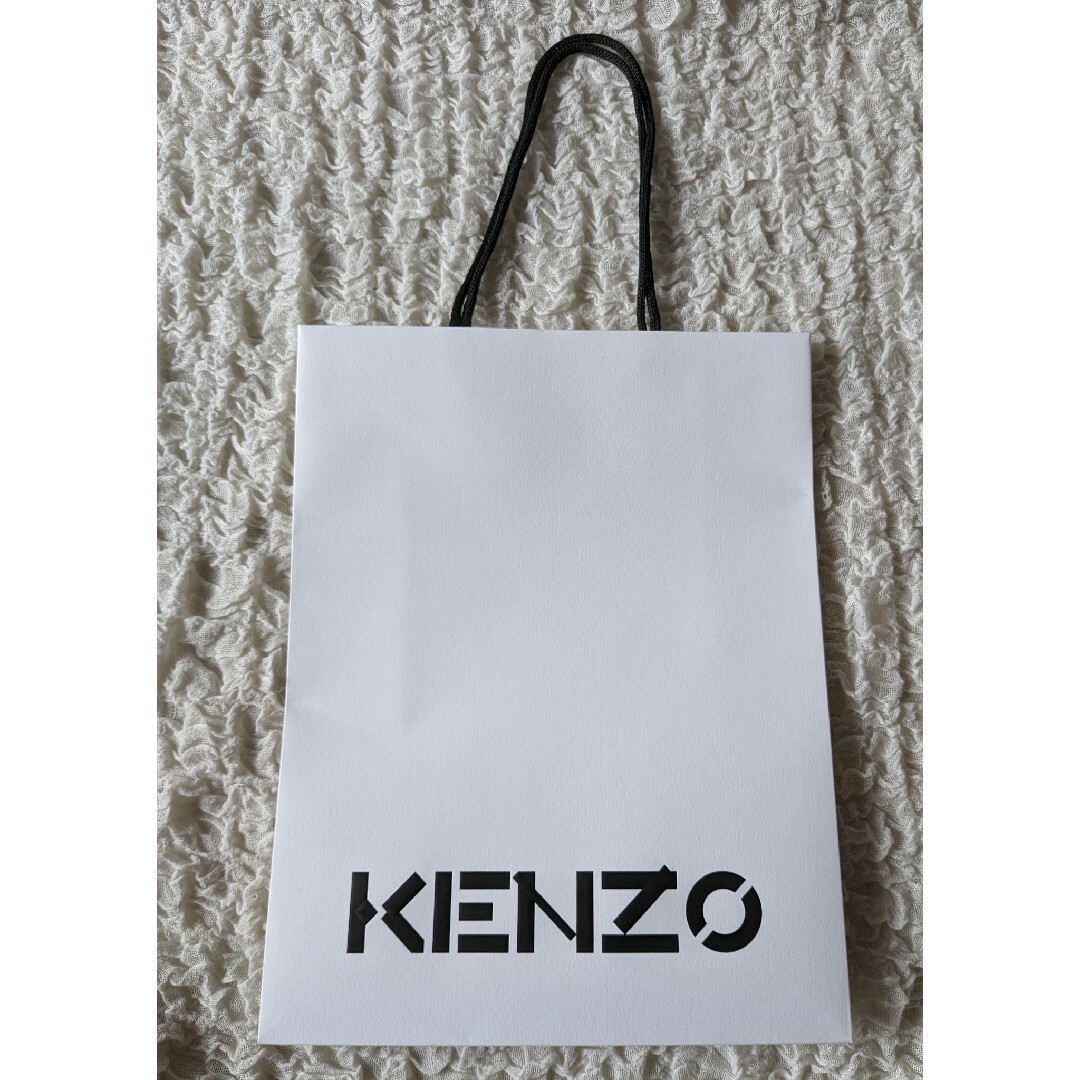 KENZO - KENZO ケンゾー□ショッパー 紙袋 白 33×26×11cm□未 KENZO - KENZO ケンゾー□ショッパー 紙袋 白 33×26×11cm□未