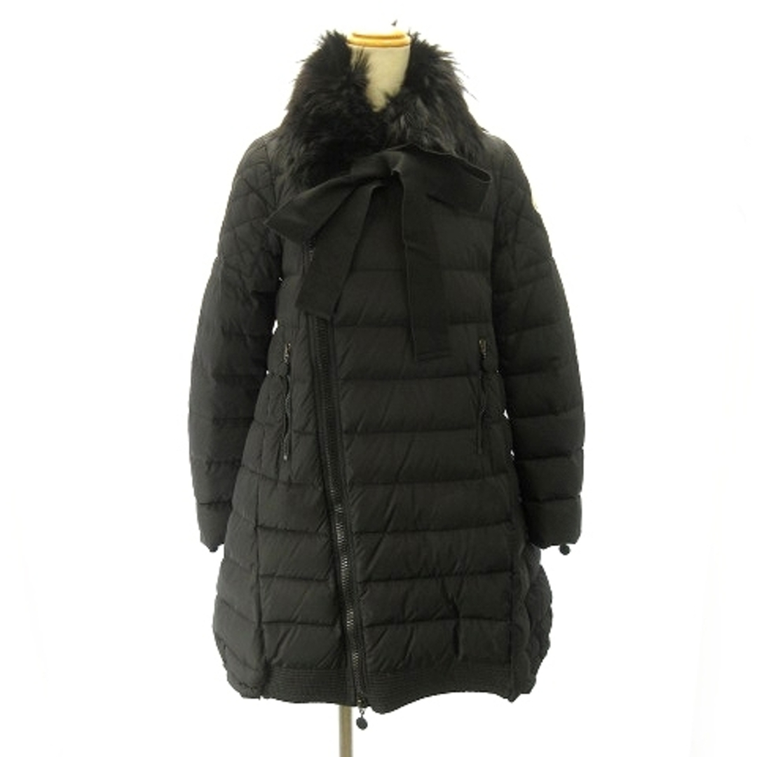 MONCLER - モンクレール MONCLER ダウンコート タヌキファー 黒 ...