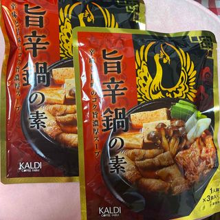 カルディ(KALDI)のカルディ　旨辛鍋の素　3食入り×2袋セット(その他)