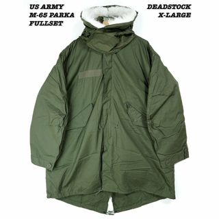 ミリタリー(MILITARY)のUS ARMY M-65 PARKA X-LARGE Deadstock ③(モッズコート)