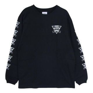 ダブルタップス(W)taps)のWTAPS ダブルタップス カットソー 18ss LIMITS GENUINE LS TEE クルーネック 丸首 長袖 Tシャツ ブラック系 02【中古】(Tシャツ/カットソー(七分/長袖))