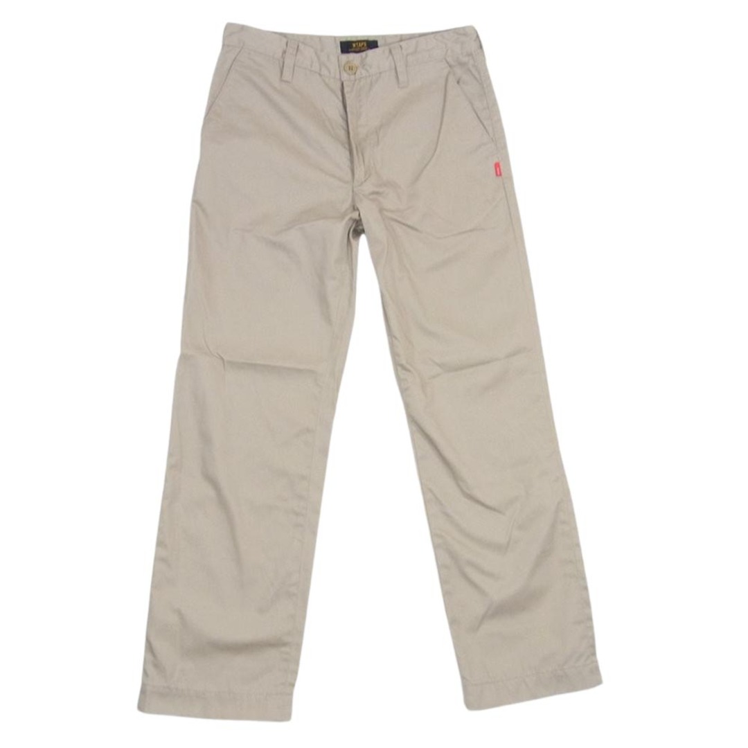 W)taps(ダブルタップス)のWTAPS ダブルタップス 16AW 162GWDT-PTM02 KHAKI TROUSERS カーキ トラウザーズ チノ ワーク パンツ ベージュ系 S【中古】 メンズのパンツ(チノパン)の商品写真