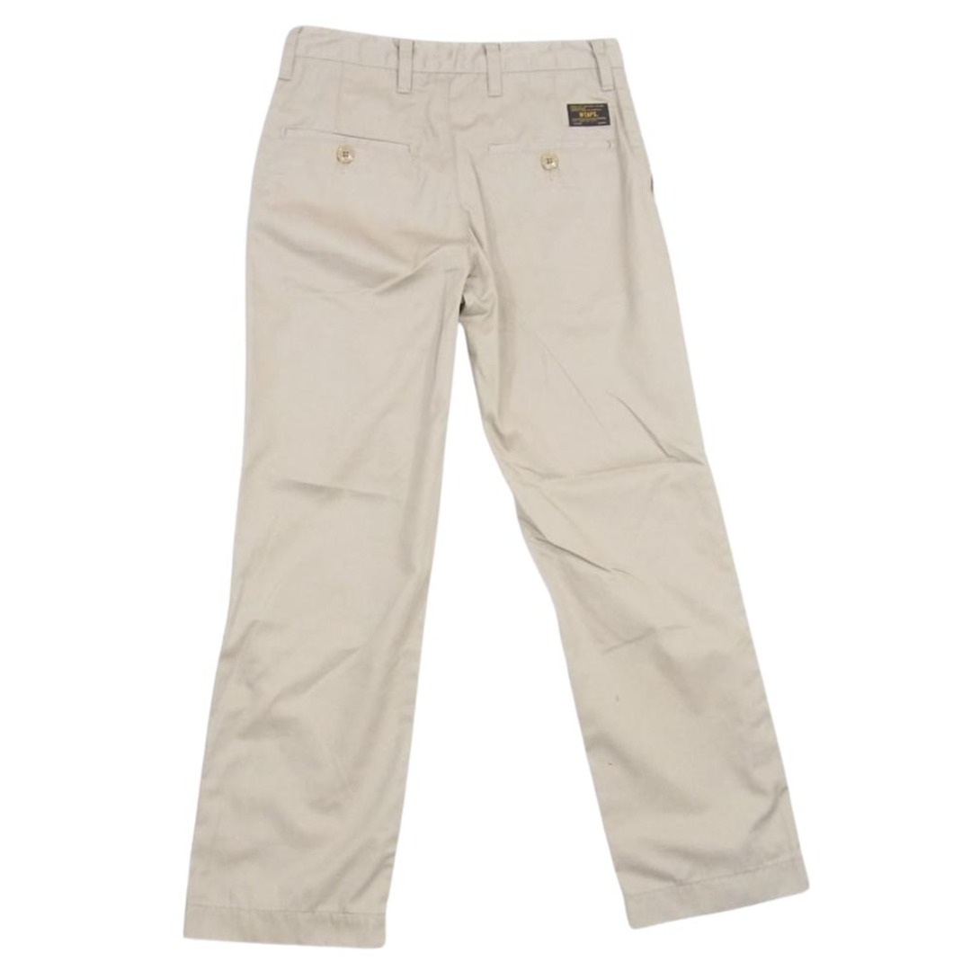 W)taps(ダブルタップス)のWTAPS ダブルタップス 16AW 162GWDT-PTM02 KHAKI TROUSERS カーキ トラウザーズ チノ ワーク パンツ ベージュ系 S【中古】 メンズのパンツ(チノパン)の商品写真