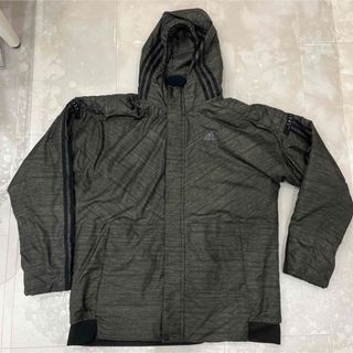 アディダス(adidas)のadidas アディダス　中綿ハーフコート　サイズ2XL 新品(ダウンジャケット)