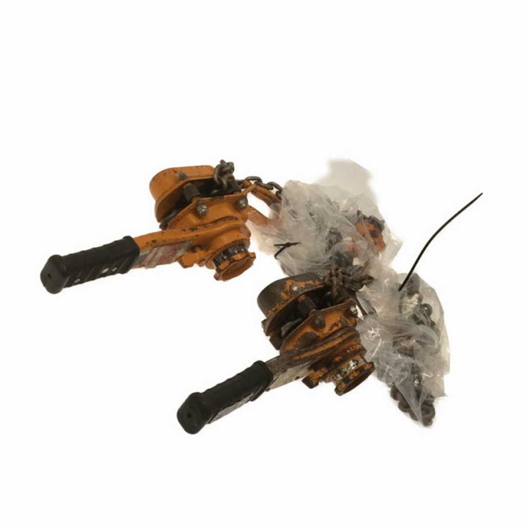 ☆品 2台セット☆KITO キトー 1.6t/1.6トン レバーブロック ☆品 2台セット☆KITO キトー 1.6t/1.6トン レバーブロック