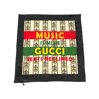 グッチ(Gucci)のGUCCI スカーフ スカーフ 63cm×63cm ソニーミュージックコラボ 100周年 MUSIC IS MINE ラスタ(バンダナ/スカーフ)