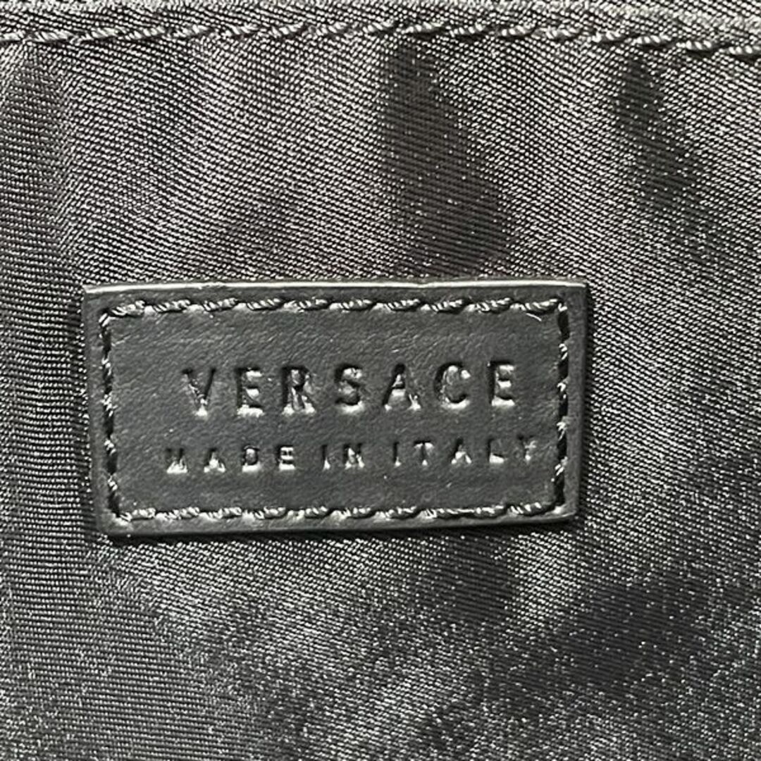 VERSACE(ヴェルサーチ)のVERSACE メデューサ パンチング 2WAY クラッチ 斜め掛け ショルダーバッグ レザー メンズのバッグ(ショルダーバッグ)の商品写真