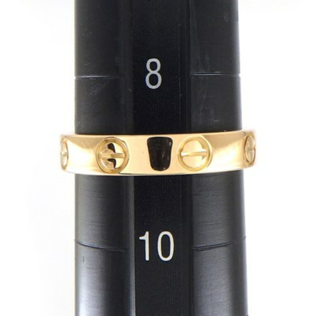 Cartier(カルティエ)のカルティエ Cartier リング ラブ ウェディング バンド B4085200 ミニ K18PG 9号 / #49 【中古】 レディースのアクセサリー(リング(指輪))の商品写真