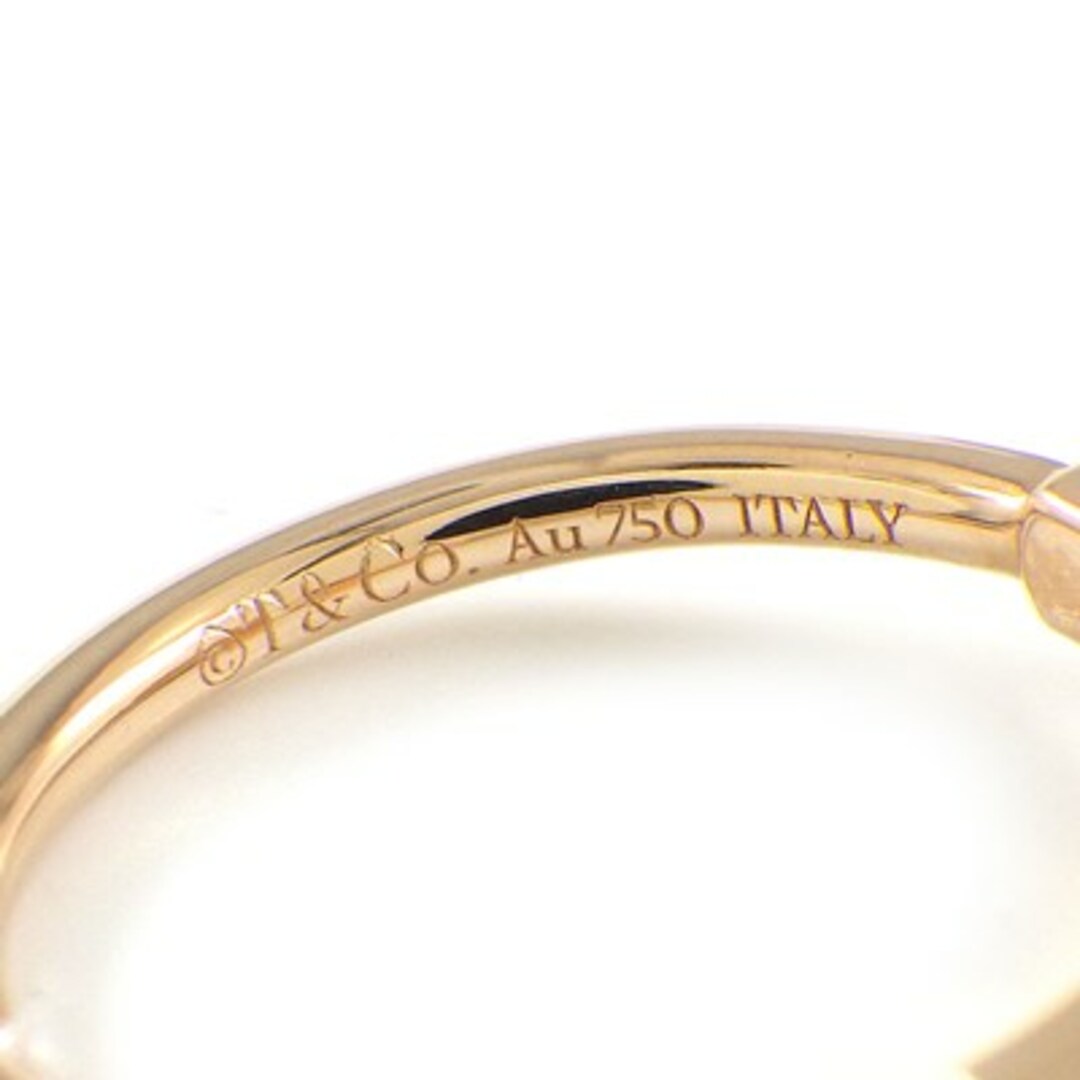 Tiffany & Co.(ティファニー)のティファニー Tiffany & Co. リング Tワイヤー 60147315 ダイヤモンド 計0.13ct K18PG 6.5号 【中古】 レディースのアクセサリー(リング(指輪))の商品写真