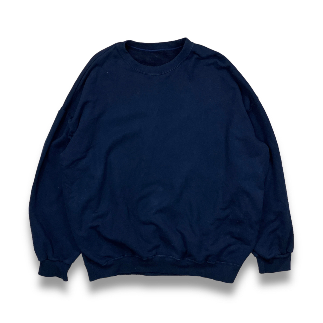 1LDK SELECT - KUME 久米繊維 ビッグスウェットシャツ ネイビー 1LDK SELECT - KUME 久米繊維 ビッグスウェットシャツ ネイビー