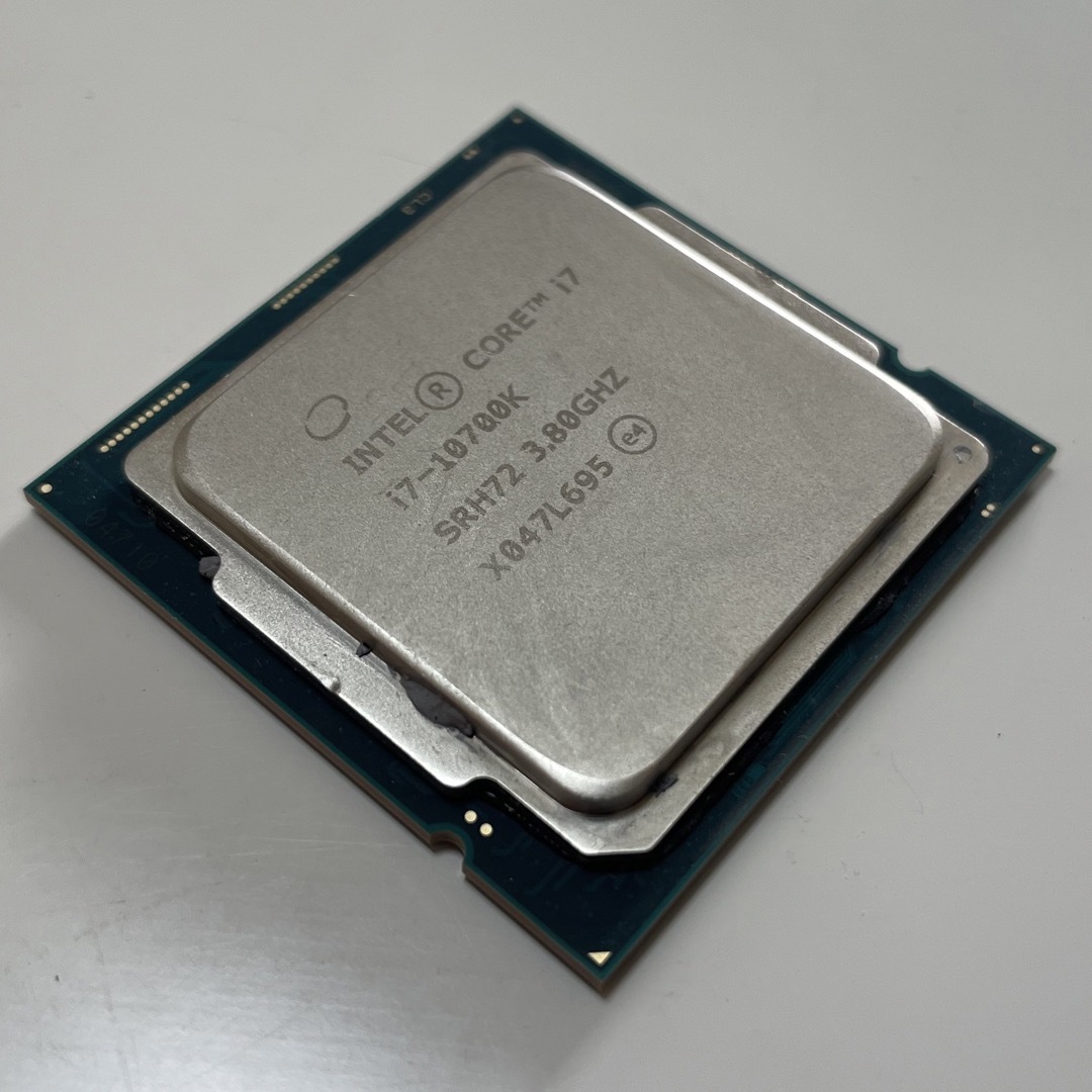 intel - CPU intel core i7-10700K POSTチェック済の通販 by 楽飯電脳