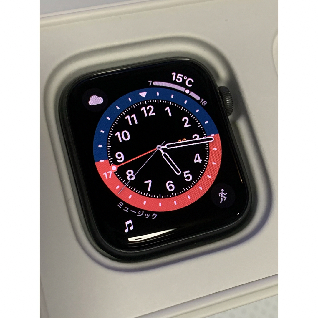 Apple watch SE  44㎜  アルミGPSモデル  BT99％