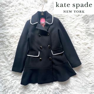 (506)kate spade ケイトスペード コート リボン コットン シルク