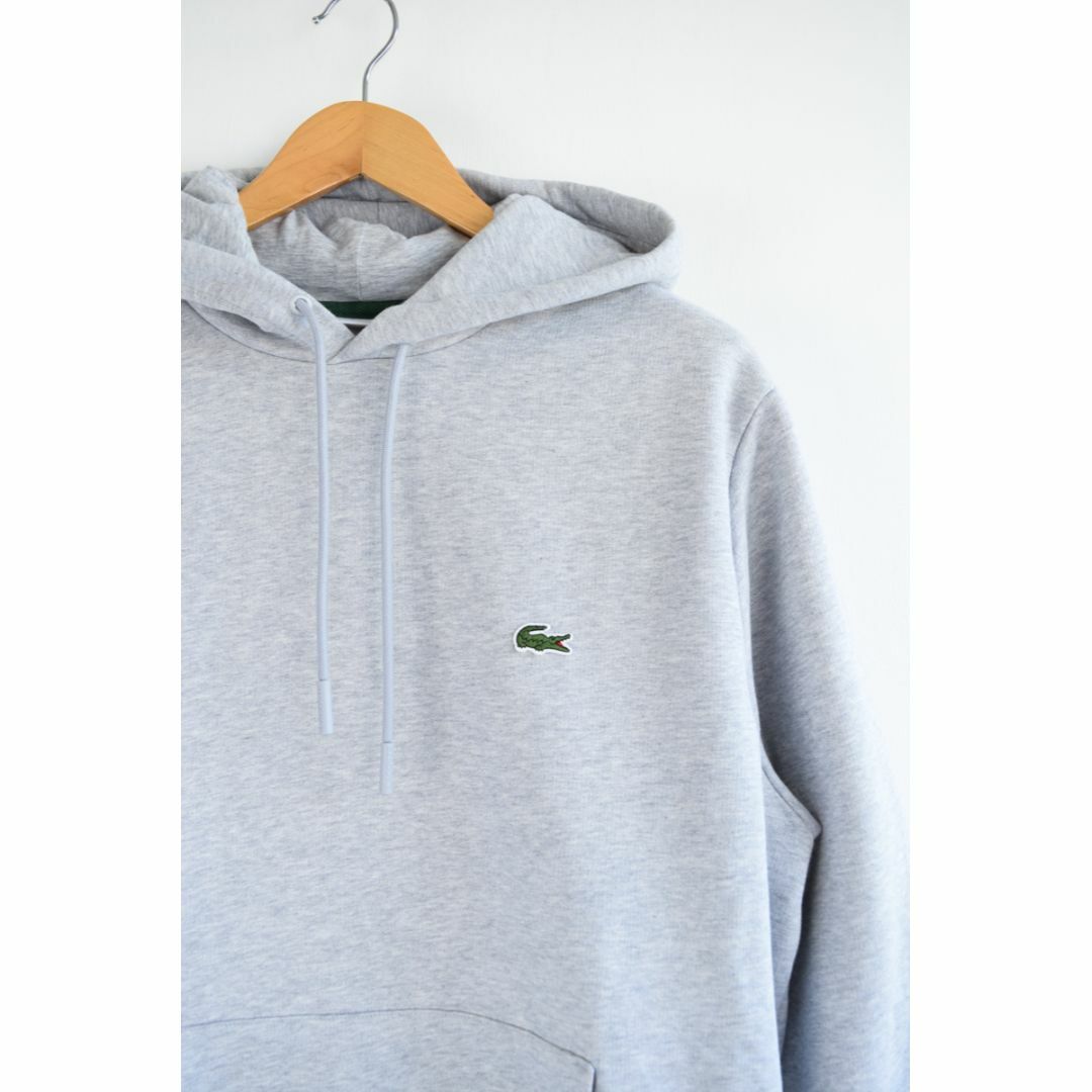 LACOSTE(ラコステ)の新品 LACOSTE ラコステ フード スウェット パーカー プルオーバー　XL メンズのトップス(パーカー)の商品写真