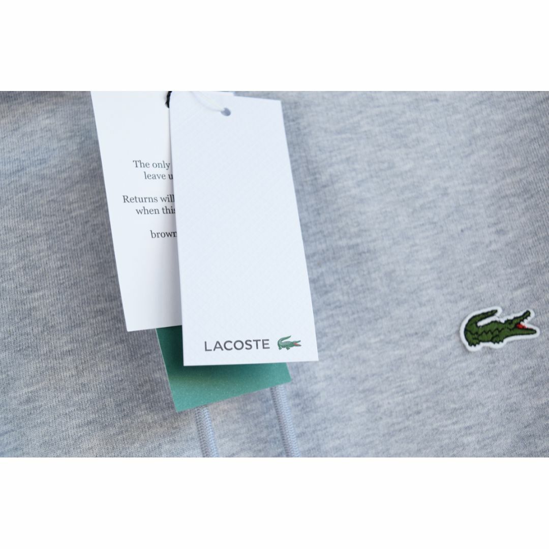 LACOSTE(ラコステ)の新品 LACOSTE ラコステ フード スウェット パーカー プルオーバー　XL メンズのトップス(パーカー)の商品写真