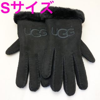 アグ(UGG)の新品 UGG アグ レディース レザー手袋 20931 ブラック Sサイズ(手袋)