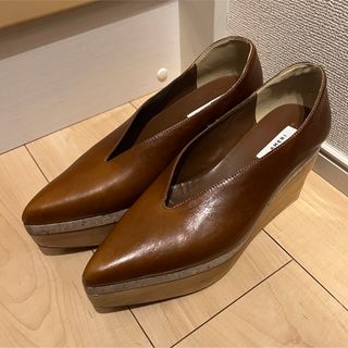 アメリパンプス Lサイズ 24cm レトロ カーキーパンプス 送料込